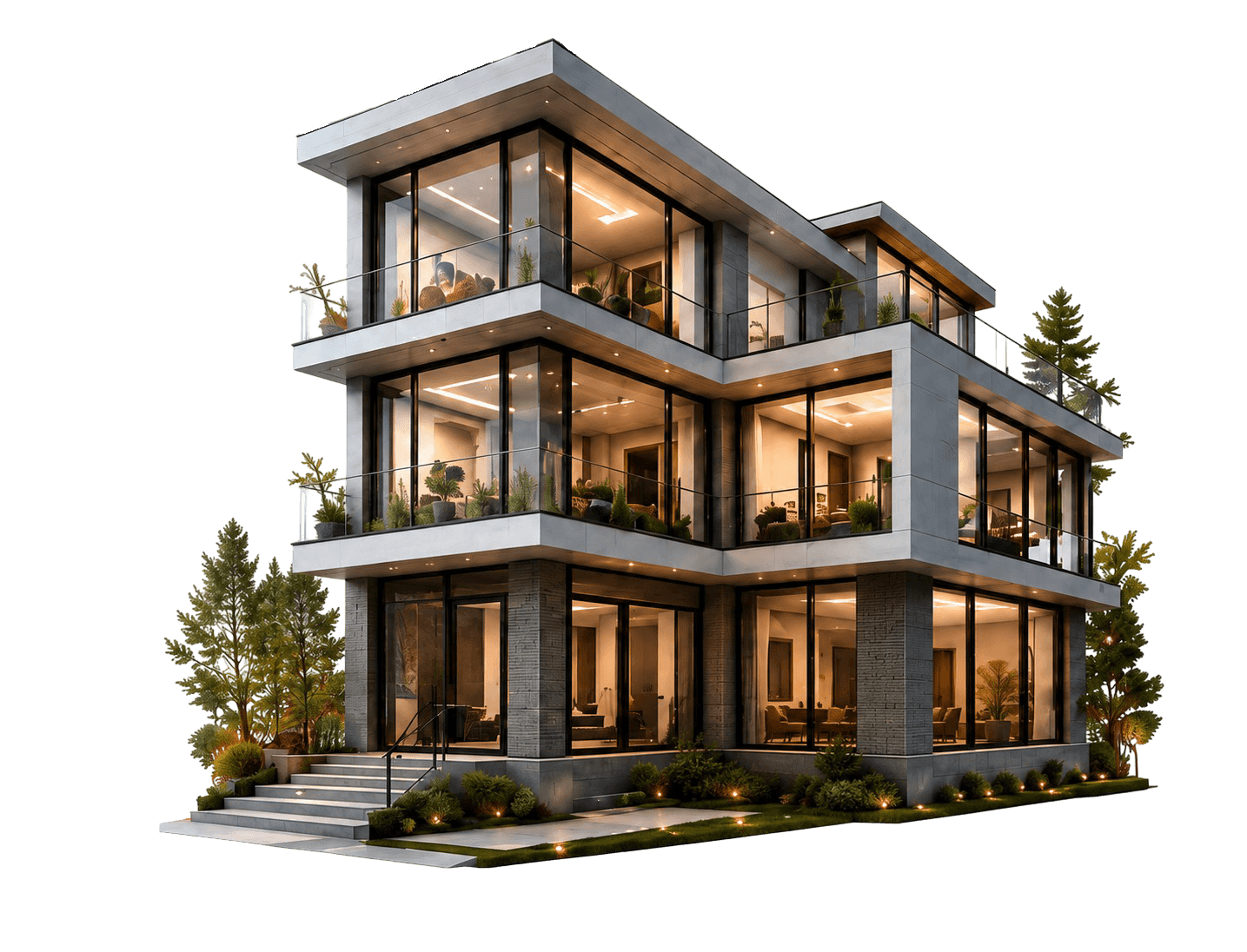 Modern home project monitored on TatvaOps